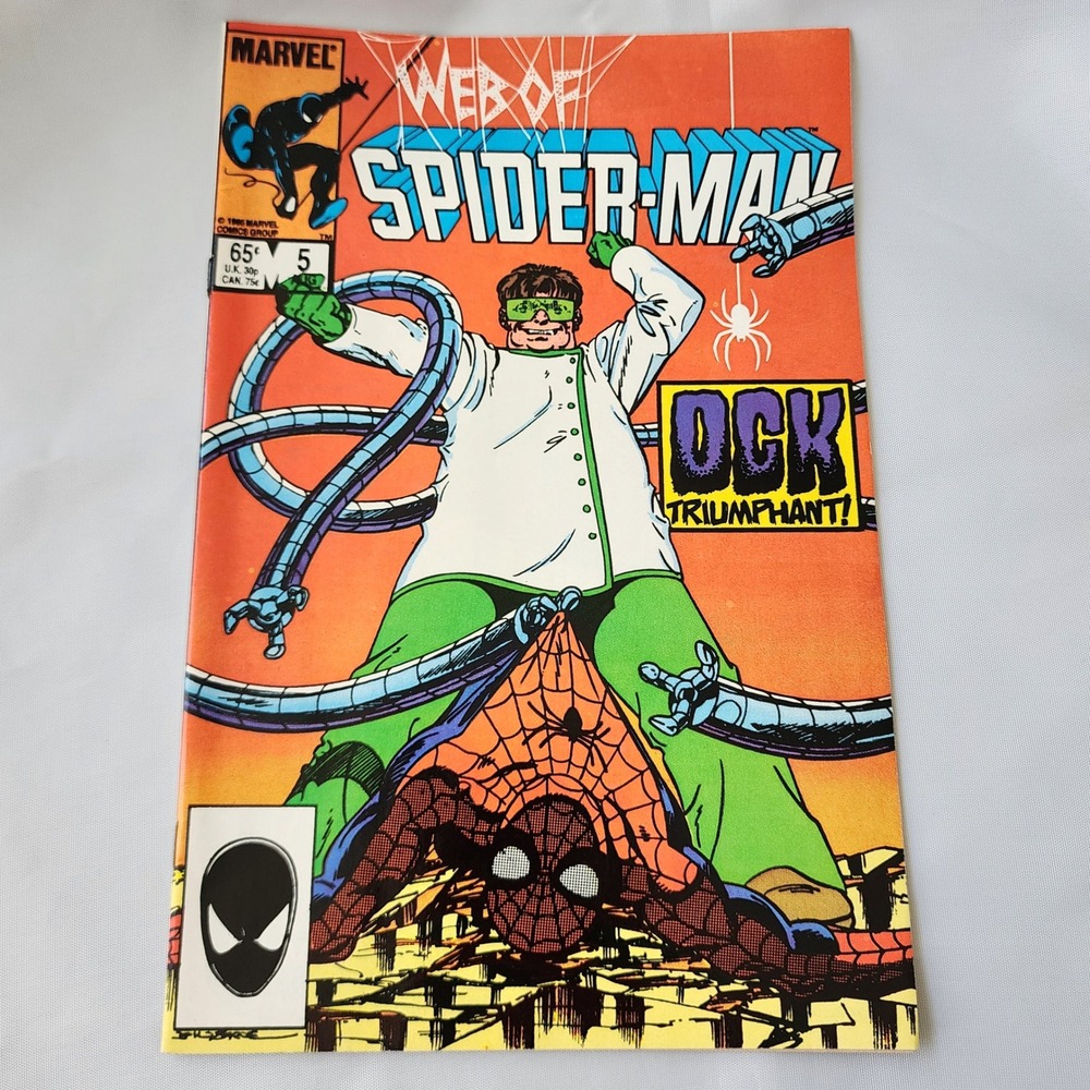 Marvel Web of Spider-Man #5 Comic Book Ock Triumphant! Doctor Octopus Collector